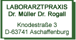 Laborarztpraxis Dr. Müller Dr. Rogall